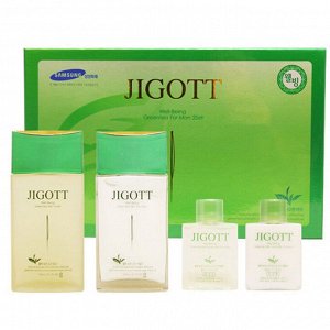 Мужской набор для лица с экстрактом зеленого чая JIGOTT Well-Being Green Tea Homme Skin Care