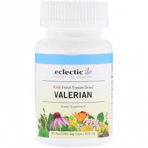 Eclectic Institute, Валерьянка, 425 мг, 90 вегетарианских капсул