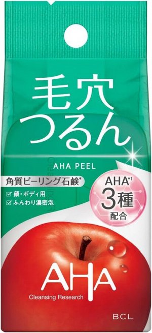 BCL AHA esthetic soap — мыло с эффектом пилинга