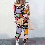 Костюм брючный повседневный женский
