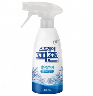 Кондиционер-освежитель для одежды Pigeon Blue Bianca Fabric Refresher с ароматом зимней свежести и жасмина 490 мл, бутылка