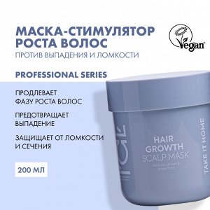 Маска для кожи головы Hair Growth «Стимулирующая рост волос» ICE Professional by Natura Siberica, Take It Home