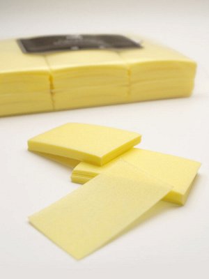 Безворсовые салфетки (цвет желтый), 400шт.