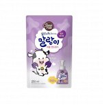 Средство для мытья рук с ароматом черничного молока Shower Mate Malang Cow Blueberry 250 мл (мягкая упаковка)