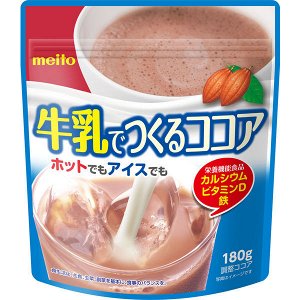 Какао с молоком и сахаром Meito, 180 гр. 1/24