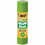 Клей-карандаш Bic &quot;Ecolutions&quot;, 08г, с яблочным запахом