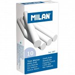 Набор белого мела Milan, 10шт., круглый