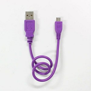 USB-микроUSB  зарядка для смартфона 30см