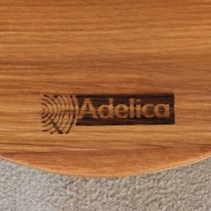 Поднос для подачи с ручками Adelica, 25,5x17,5x2 см, дуб