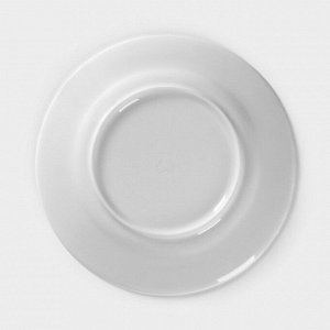 Тарелка фарфоровая «Зоомикс», d=20 см, белая