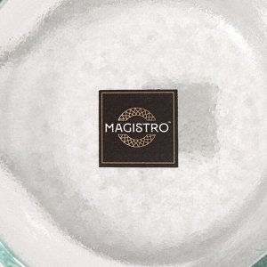 Соусник Magistro «Авис», 10x6.5x3.7 см, стекло, прозрачный