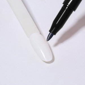 Маркер для дизайна ногтей, акриловый, 13,5 см, цвет чёрный