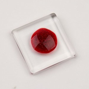 Гель лак для ногтей «RED BOOM», с блёстками, 3-х фазный, 8 мл, LED/UV, цвет (79)