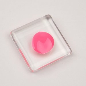 Гель лак для ногтей, люминесцентный, трехфазный, 8 мл, LED/UV, розовый (27)