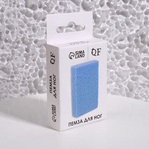 Пемза для педикюра, 10 x 6 см, цвет МИКС