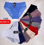 ТРУСЫ ЖЕНСКИЕ 5 ШТ (РАЗНОГО ЦВЕТА,БЕЗ ВЫБОРА), код 3486431