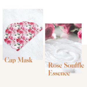 Увлажняющая восстанавливающая маска-шапочка для волос Koelf Rose Petal Satin Hair Mask, 30г