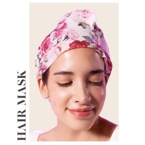 Увлажняющая восстанавливающая маска-шапочка для волос Koelf Rose Petal Satin Hair Mask, 30г