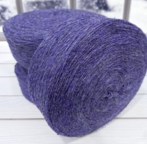 Пряжа для вязания меринос цвет Фиолетовый