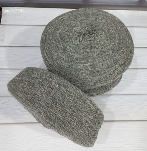 Пряжа для вязания Ангорка цвет Серый