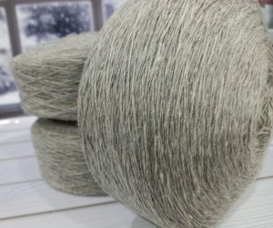 Пряжа для вязания Ангорка цвет Светло-серый