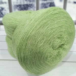 Пряжа для вязания Ангорка цвет Яблоко
