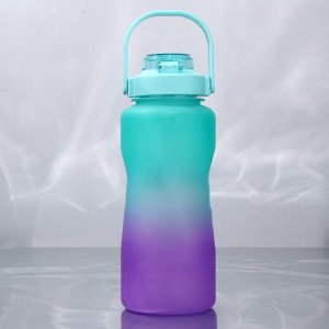 Бутылка для воды с наклейками «Спорт», 2,25 л