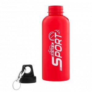 Бутылка для воды, 700 мл, "Мастер К. Sport", красная