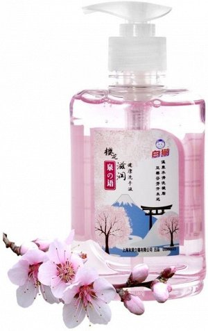 Baimao мыло жидкое гигиеническое очищающее Сакура, дозатор 300 мл