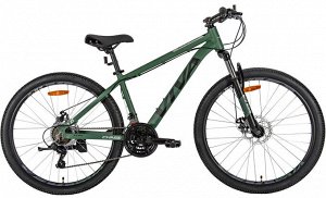 VIVA CHASE 1.0 MTB 26"(M) FS 21SP 17" CH88-215A (черно/зеленый)