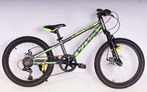 VIVA JEFF MTB 20" (B) FS 6SP RA-25-241 (серо/зеленый)