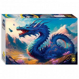 Мозаика "puzzle" 1000 "Синий дракон" 79186