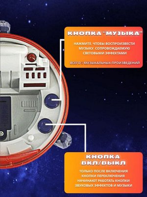 Игровой набор космического корабля с космонавтом