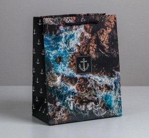 Пакет ламинированный вертикальный «Море», MS 18 × 23 × 10 см