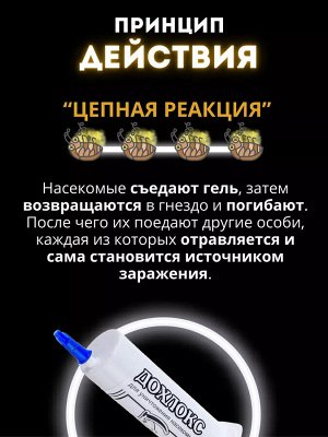 Дохлокс Premium Гель от тараканов (шприц) 20 мл