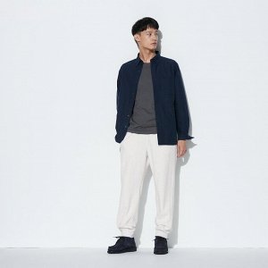 UNIQLO - хлопковые спортивные штаны 68-74 см - 02 LIGHT GRAY