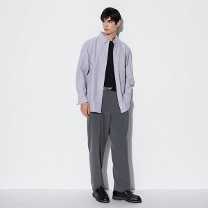 UNIQLO - широкие штаны (длина 70-76см) - 06 GRAY