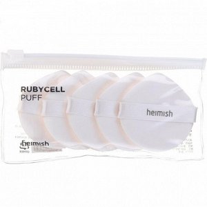 Heimish Спонжи для нанесения макияжа Puff Rubycell, 5шт