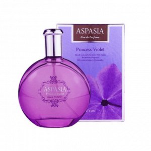 Aspasia Парфюмированная вода для женщин Принцесса Виолета Eau De Perfume For Femme Princess Violet, 50 мл