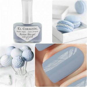 .Active Bio-gel Color gel polish 423/296  6Cream-296-Светло-голубой