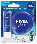 Мультипак «Снежная нежность» Крем д/ухода за кожей (30 мл) + Бальзам д/губ Базовый