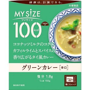 Otsuka Foods My Size Green Curry - готовый полезный обед зеленый карри