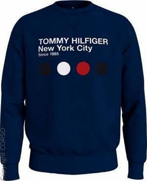 кофта бренд Tommy Hilfiger Толстовка Metro Dot Swe (Sweatshirt Metro Dot Swe)Цвет изделия: синий Бренд: Tommy Hilfiger Ассортимент: He. Категория «Вязание/свитшот»: Толстовка обычного размера от Tommy