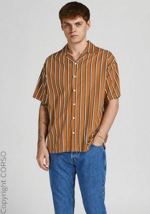 рубашка бренд Jack & Jones Джей-Джей рубашка (Jj Shirt)Цвет изделия: кокос Бренд: Jack & Jones Ассортимент: He. Размерная категория рубашек: рубашка нормального размера с короткими рукавами и ботаниче