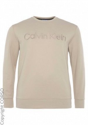 кофта бренд Calvin Klein Big&Tall Ck Rh-Sweat Iconic Spacer (Ck Rh-Sweat Iconic Spacer)Цвет изделия: каменно-бежевый. Бренд: Calvin Klein Big&Tall. Ассортимент: He. Трикотаж/Свитер Размерная категория
