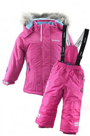 REA/TINA комплект куртка с комбинезоном, розовый