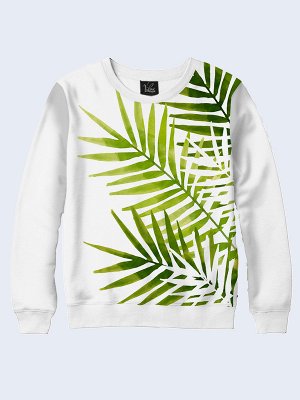 Свитшот Green palm branches