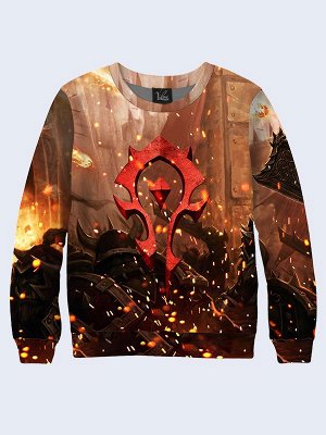 Свитшот For the Horde logo