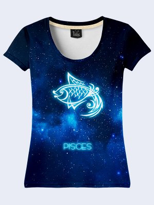3D футболка Зодиак Рыбы
