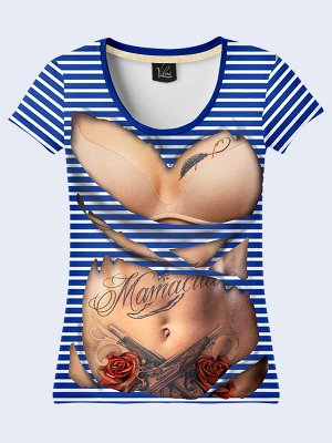 3D футболка Body with tattoo